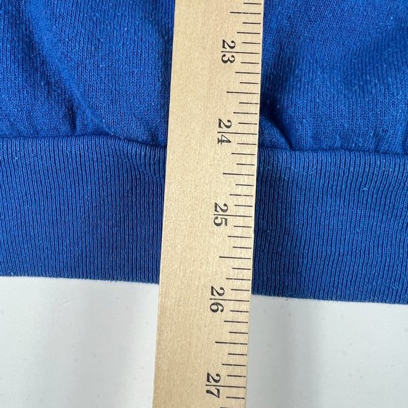 VTG Y2K NFL St Louis Rams Kurt Warner Sweatshirt Extra Large Blue Faded Crewneck - Picture 12 of 14